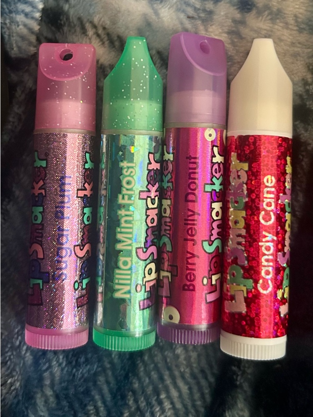 Vintage Lip Smacker Y2K glitter set